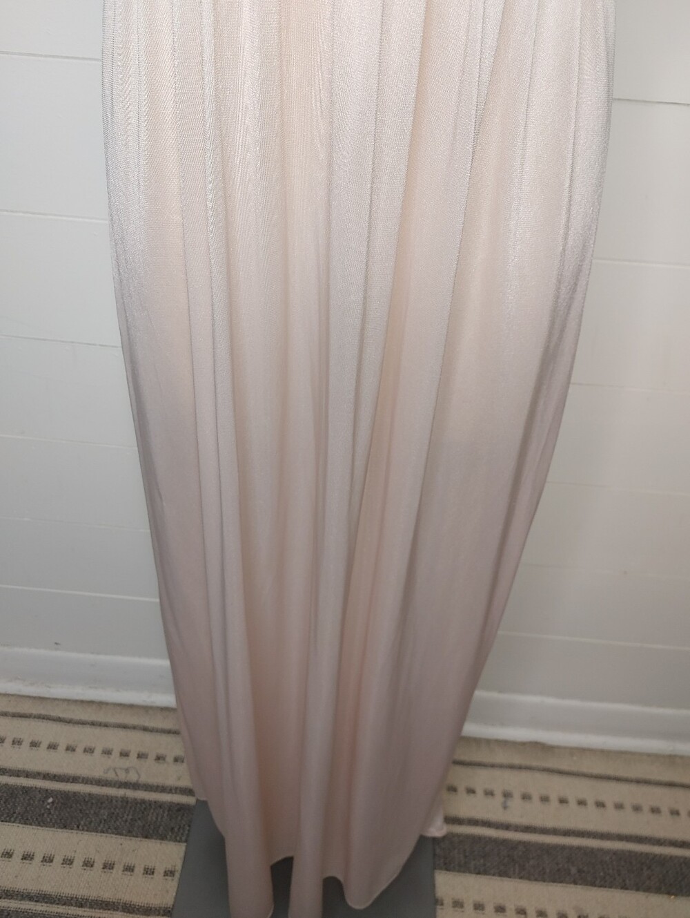 Vintage Light Pink Lace Slipdress Size M - Picture 4 of 9